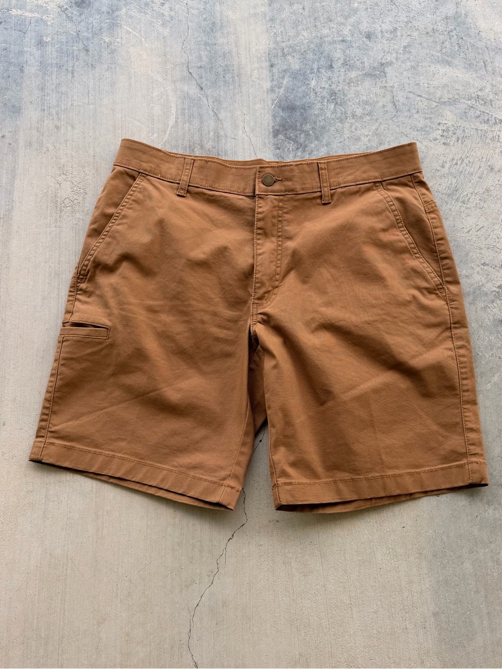 Brahma Men's Workwear Shorts in Warm Tan